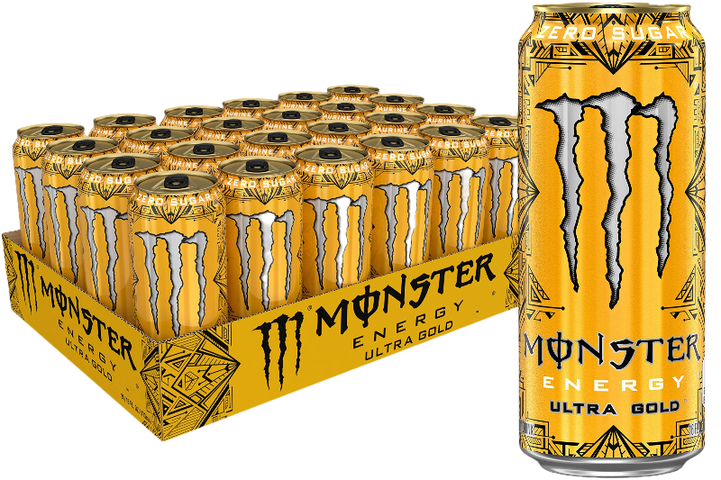 Monster Energy Zero Sugar Ultra Golden Pineapple Cans 500 Ml (24 In A 