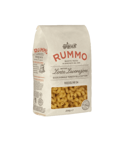 RUMMO PASTA DI SEMOLA RICCIOLI N.54 500 GR (16 in a box) – Cibimarket ...