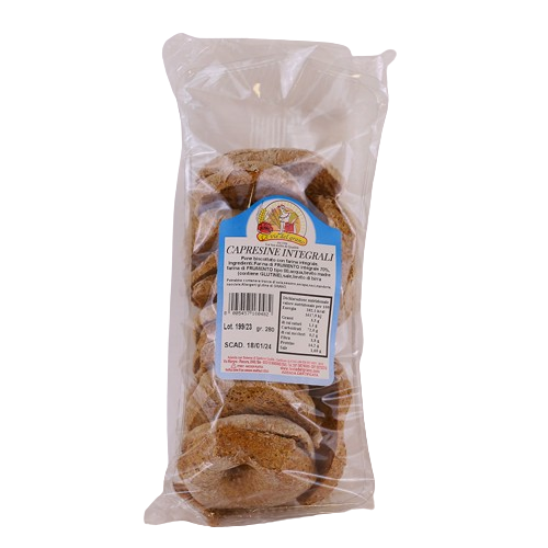 VOSTRO FORNAIO PANE SNACK CAPRESINE INTEGRALI 280 GR (15 in a box ...