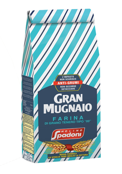 SPADONI FARINA GRAN MUGNAIO TIPO 00 1 KG (10 in a box) –  -  The best E-commerce of Italian Food in UK