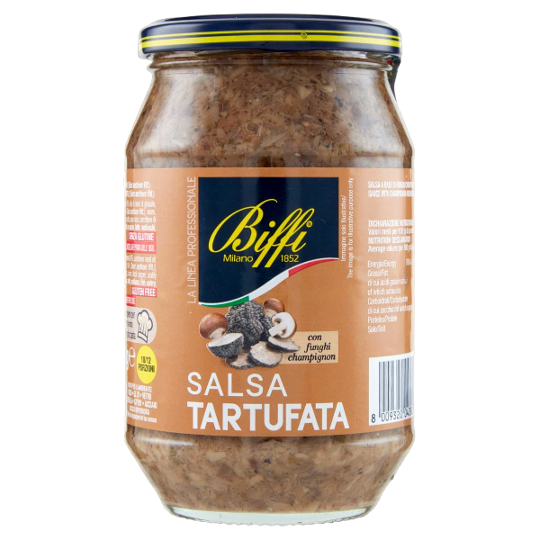 BIFFI MUSHROOMS AND TRUFFLE SAUCE / SALSA TARTUFATA 480 GR (6 ...