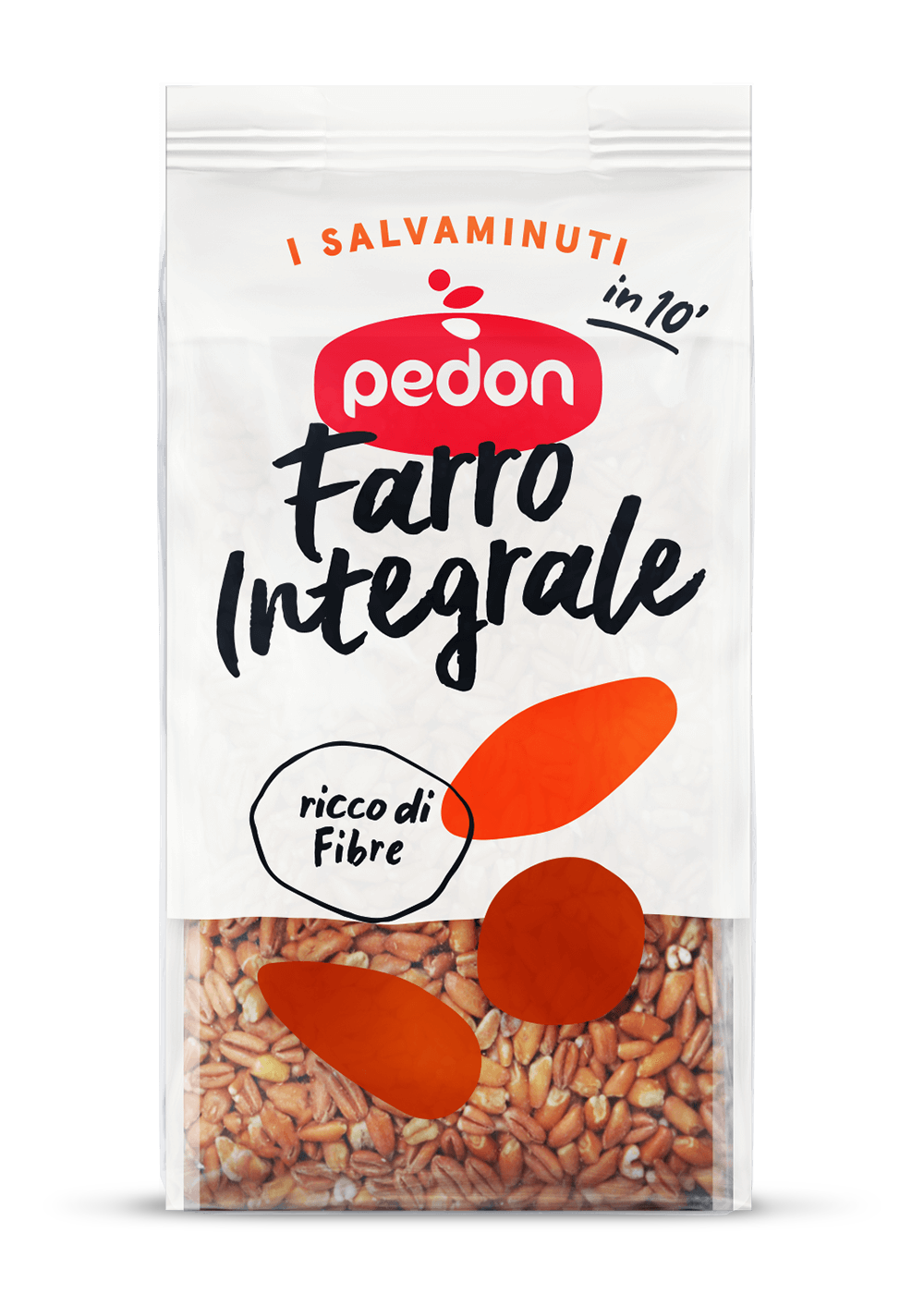 SPADONI FARINA GRAN MUGNAIO PER PIZZA NERA AI 7 CEREALI 1 KG (10 in a box)