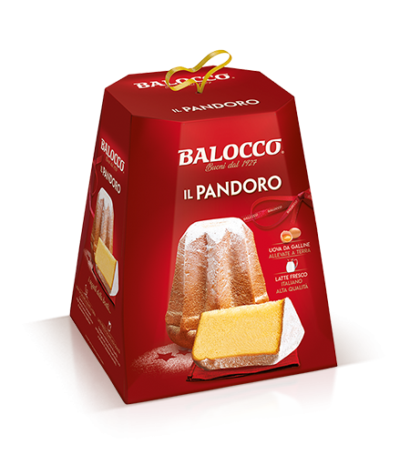 Italian Dessert: BAULI Panettone PANDORO “Limonce'” (with