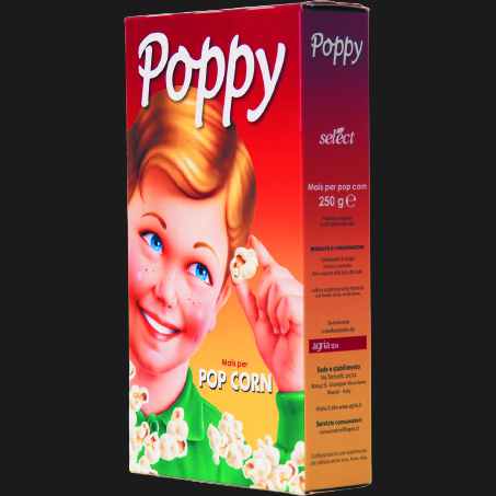 Multipack da 18 Poppy Mais Selezionato Per Pop Corn Confezioni da