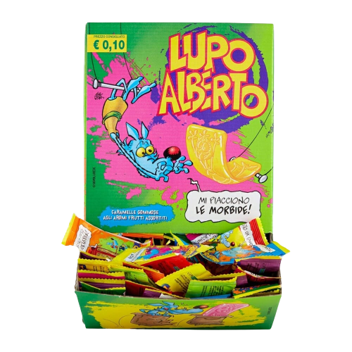 Lupo Alberto Caramelle Gommose Gummy Candy Fruit Taste 200 Pieces – Italian  Gourmet UK