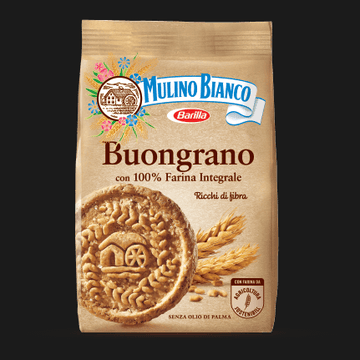 Mulino Bianco Intrecci Biscuits with wholemeal flour, chocolate chips –  Italian Gourmet UK